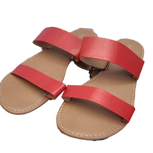 Brand New Red Sandals size 10 - Picture 3 of 5